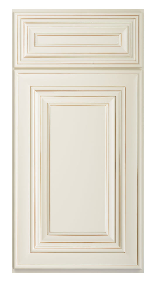 CASSELBERRY ANTIQUE WHITE SAMPLE DOOR - 11"W X 15"H X 3/4"D