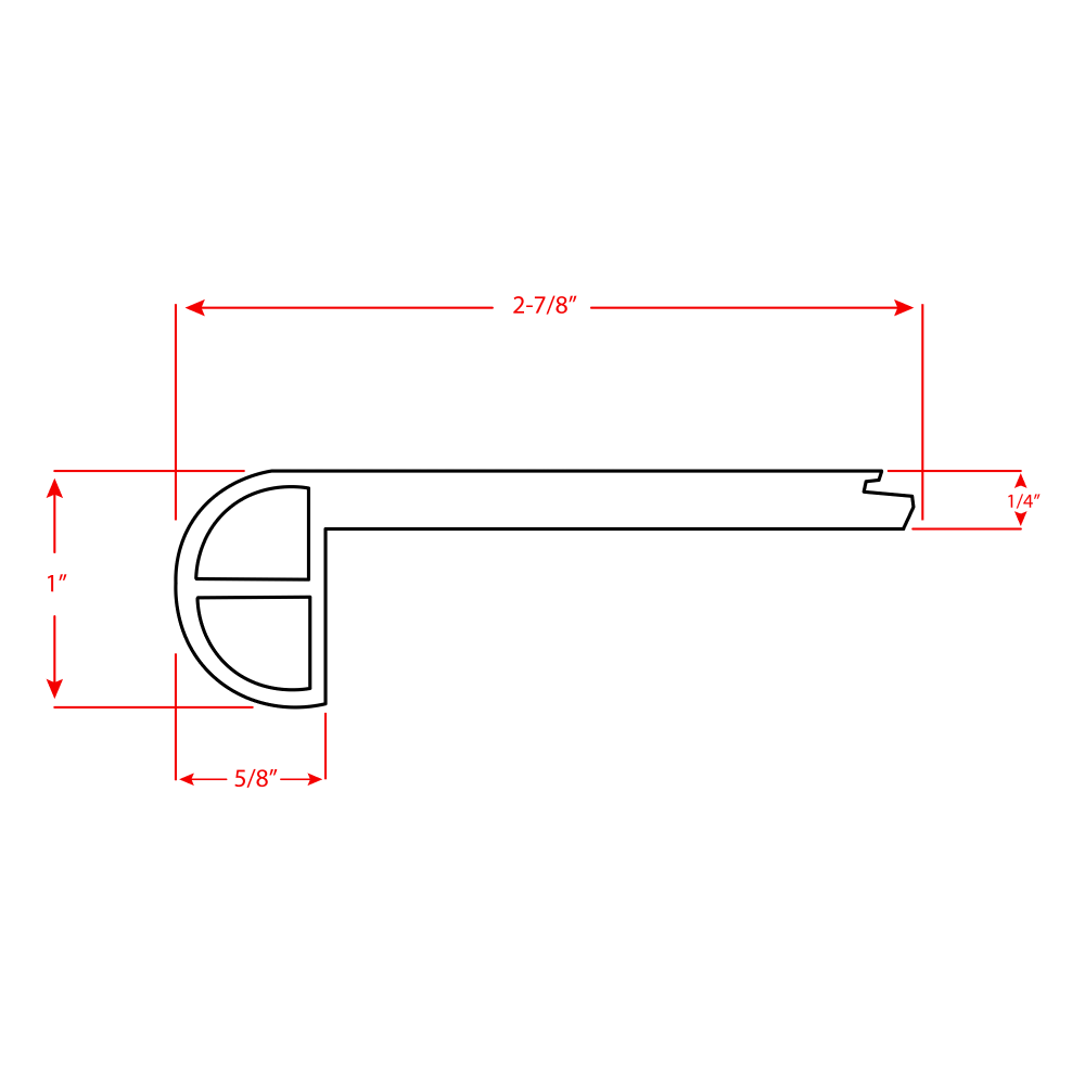 PROVIDENT SERIES RIGID CORE FLOORING STAIR NOSE, T-MOULDING & REDUCER