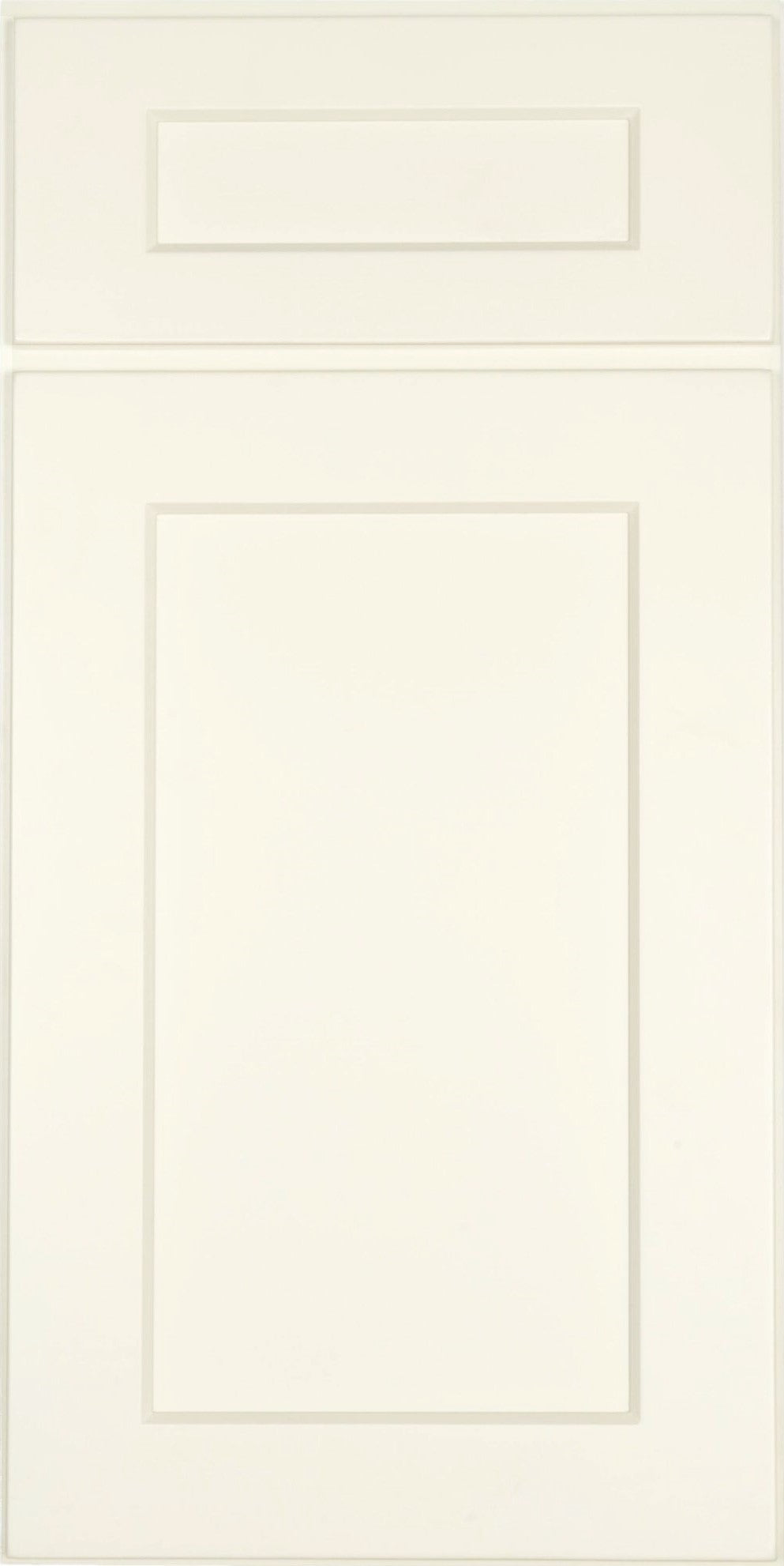 SHAKER ANTIQUE WHITE SAMPLE DOOR - 11"W X 15"H X 3/4"D