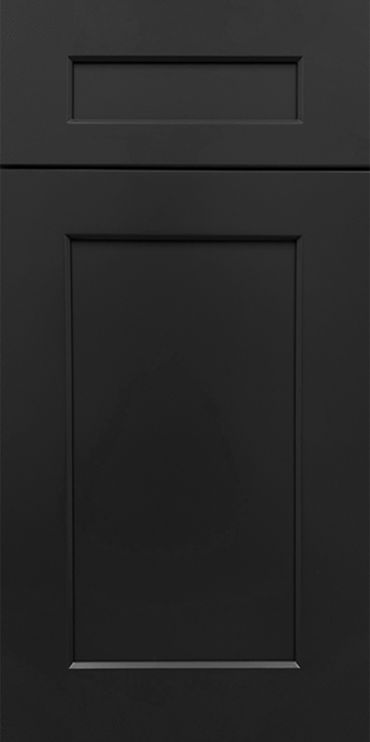 SHAKER BLACK SAMPLE DOOR - 11"W X 15"H X 3/4"D