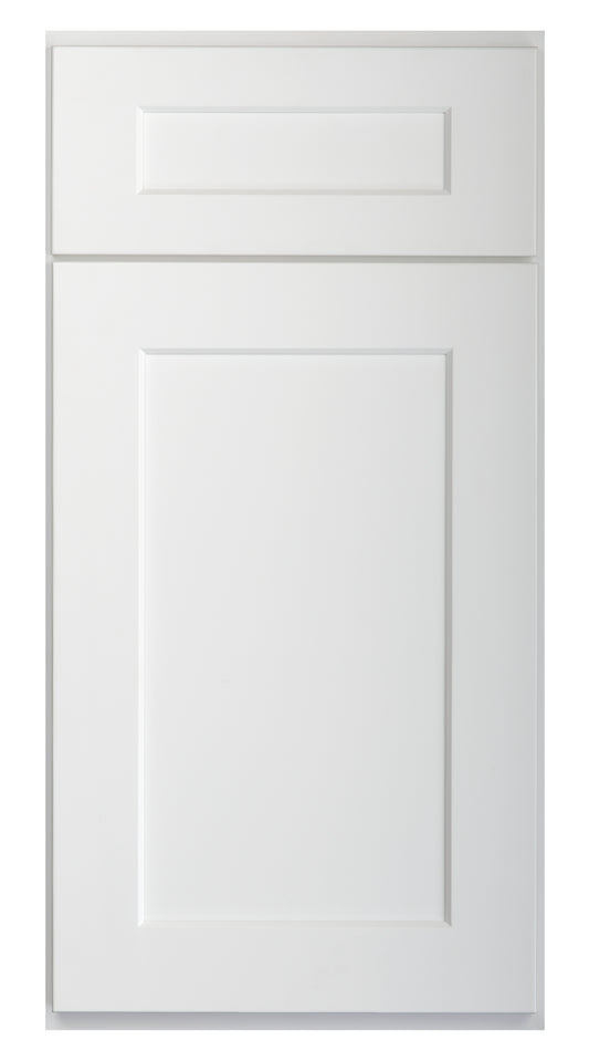 SHAKER WHITE SAMPLE DOOR - 11"W X 15"H X 3/4"D