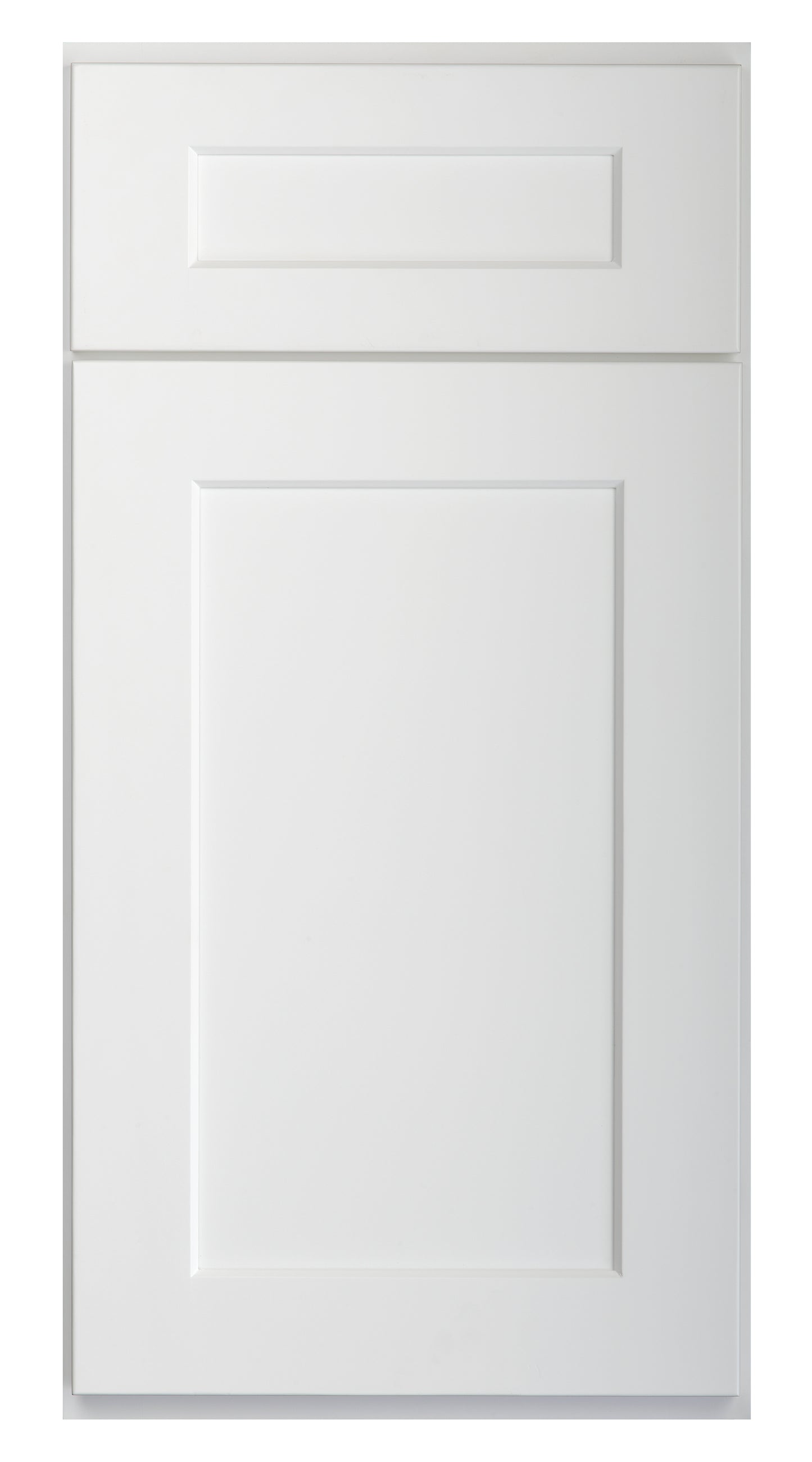 SHAKER WHITE SAMPLE DOOR - 11"W X 15"H X 3/4"D